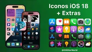 Iconos de iPhone (iOS 18) para Android | iOS StarWorld