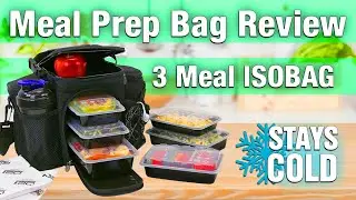 3 Meal Blackout Isobag Meal Prep Bag Review (A-Z In 3  Minutes)