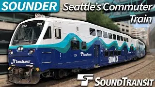 Sounder: Seattle's Efficient Commuter Rail Line!