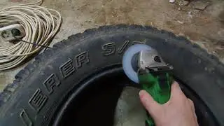 Как обновить белые буквы на покрышке