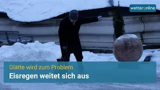 Eisregen wird zum Problem