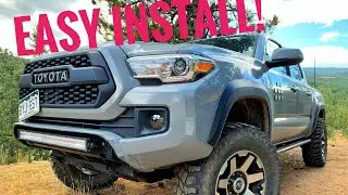 SIMPLE Tacoma Fog Light Install - Easiest How To - LED Addition