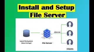 Install and setup File server  windows server 2022 