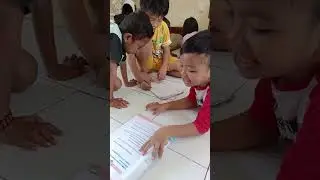 bocil yang belajar baca ngajarin tetangga baca 😂
