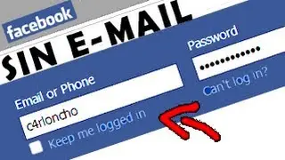 Como entrar a Facebook sin correo electrónico