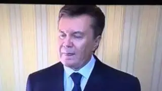 Последнее заявление Януковича - 22 февраля 2014 года