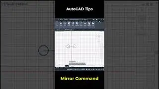 The Mirror command in Autocad | use Mirror command Autocad 