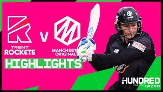 Originals Eliminate Rockets! | Trent Rockets vs Manchester Originals Highlights | The Hundred 2021