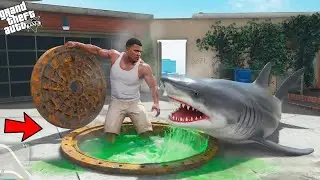 Franklin Found A New Underwater Secret Base in GTA 5