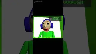 A RÉGUA QUEBRADA DO BALDI (e seu triste fim) #shorts #baldisbasics