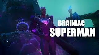 BRAINIAC IS SUPERMAN - BOSS FIGHT - Suicide Squad: Kill the Justice League - PS5 Gameplay