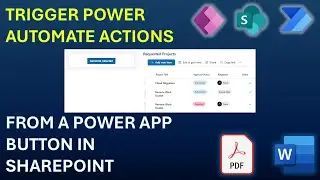 Trigger Power Automate Actions from a Power App Button in SharePoint! FOR MULTIPLE SELECTED ITEMS!!