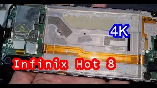 Infinix Hot 8 LCD Screen, Charging Port, Battery Replacement Full 4K Video Tutorial