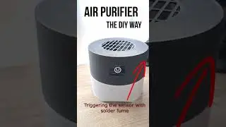 DIY 3D Printed Air Purifier / Air Cleaner 