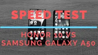 Honor 10 vs Samsung Galaxy A50  - comparison: speed test and comparison