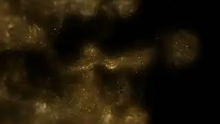 Golden Dust Background Loop Animation HD | Free Dust Particles Background Footage