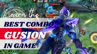 GUSION FULLY COMBOS RELAXING 🗿🔥~ MOBILE LEGENDS BANG BANG #gusion #mlbb