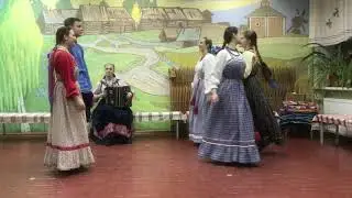 Пятёра. Пляска с частушками. Красноярский край.