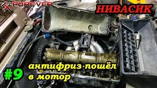 НИВАСИК: #09 Уходит охлаждающая жидкость. Поиск причины