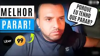 PODERIA ACONTECER ALGO PIOR! MAIS DEUS DEU LIVRAMENTO! #uber #99pop #indriver