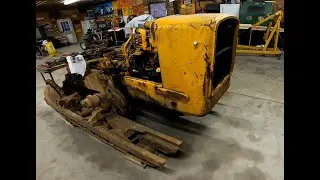 JD350 Dozer - Removing Dash, Firewall, Track & 6Way Blade