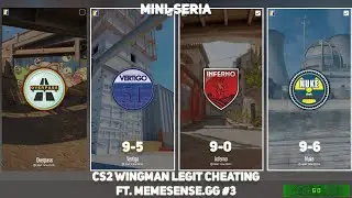 CS2 Wingman Mini-Seria #3 | Wygrana na każdej mapie | ft. memesense.gg