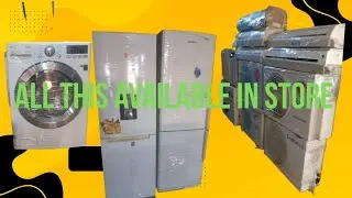 Used home equipment ( fridge, washing machine,A.C,electric gas cooker ) at an affordable price.