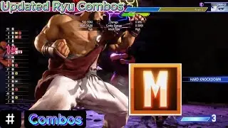 Ryu Modern Control Combos Street Fighter 6