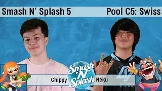 Smash N Splash 5: Neku (Wario) vs djb | Chippy (Inkling)