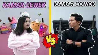 GIRLS' ROOM VS BOYS' ROOM! FUNNY PRANKS BY THE PINK ONE AND THE BLACK ONE ALL DAY! | Mikael TubeHD