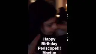 Happy 1st Birthday Periscope! NYC MeetUp March 26, 2016