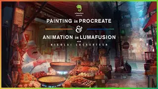 My new Schoolism course is out! Painting in Procreate & Animation in Lumafusion