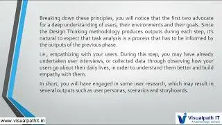 Task Analysis