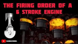 The Firing Order of a 6 Cylinder - Engine | firing order 