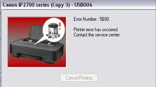 Cara reset printer canon ip2770