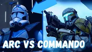 Difference between ARC TROOPERS vs CLONE COMMANDOS!