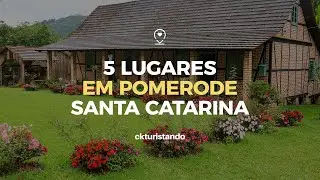Top 5 places to visit in POMERODE Santa Catarina BRAZIL