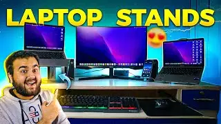 Premium Laptop Stands for your Desk Setup! 😍 - Ft. MegaStro