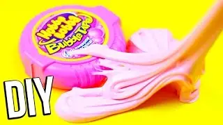 HOW TO MAKE BUBBLE GUM SLIME ♥ DIY
