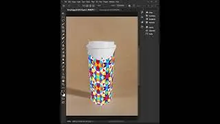 Create a Cup Mockup in Photoshop #photoshopedit #graphicdesign #photoshopshorts