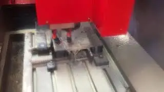 Emco concept Mill 450 - fräser hjul i aluminium | milling a wheel in aluminum