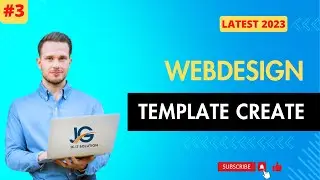 #3 Template create using HTML CSS | Web design Tutorials in Gujarati | Latest 2023 | #jgitsolution