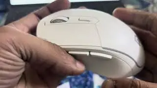 Portronics TOAD ONE wireless Bluetooth mouse with type c charging
