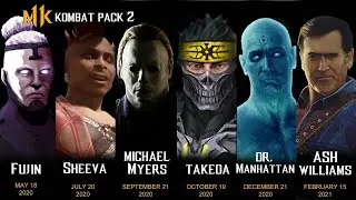 дата выхода персонажей Kombat Pack 2 MK11