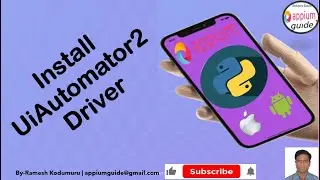 [Appium/Python Tutorial] Part -9 : Install 