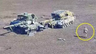 Total disaster of Russian tank attack on Vovchansk! Russians cry for help!