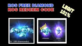ROS REDEEM CODE | ROS FREE DIAMOND