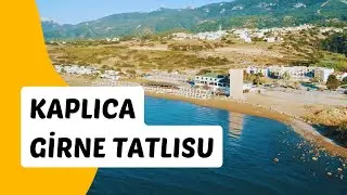 Kaplıca Sahili - Tatlısu, Girne / Kuzey Kıbrıs Havadan Çekim