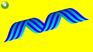 How To Make Ribbon Design In Coreldraw | Ribbon Design In Coreldraw | 