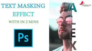 Text Masking in Photoshop | Photoshop tutorials 2020